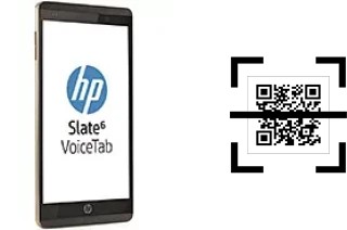 ¿Cómo leer códigos QR en un HP Slate6 VoiceTab?