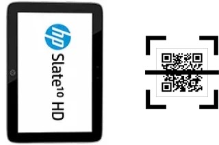 ¿Cómo leer códigos QR en un HP Slate10 HD?