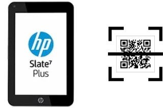 ¿Cómo leer códigos QR en un HP Slate7 Plus?