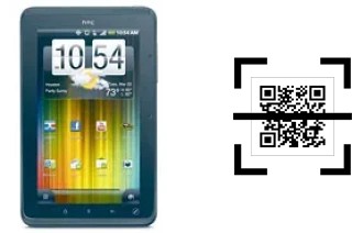 ¿Cómo leer códigos QR en un HTC EVO View 4G?