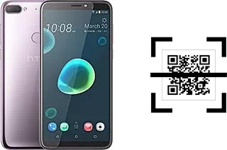 ¿Cómo leer códigos QR en un HTC Desire 12+?