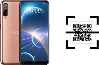 ¿Cómo leer códigos QR en un HTC Desire 22 Pro?