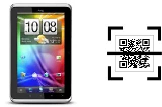 ¿Cómo leer códigos QR en un HTC Flyer Wi-Fi?