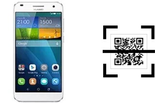 ¿Cómo leer códigos QR en un Huawei Ascend G7?