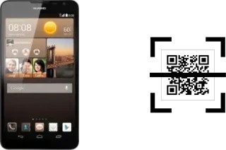 ¿Cómo leer códigos QR en un Huawei Ascend Mate 2 4G?