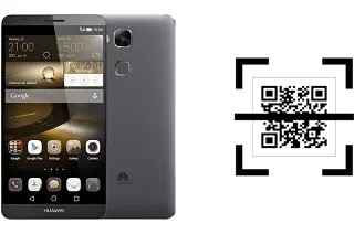 ¿Cómo leer códigos QR en un Huawei Ascend Mate7 Monarch?