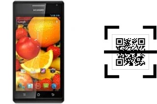 ¿Cómo leer códigos QR en un Huawei Ascend P1s?