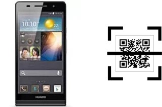 ¿Cómo leer códigos QR en un Huawei Ascend P6?