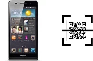 ¿Cómo leer códigos QR en un Huawei Ascend P6 S?