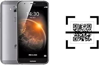 ¿Cómo leer códigos QR en un Huawei G7 Plus?