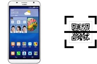 ¿Cómo leer códigos QR en un Huawei Ascend GX1?