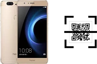 ¿Cómo leer códigos QR en un Huawei Honor V8?