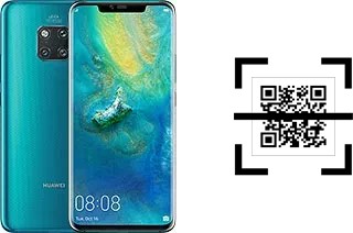 ¿Cómo leer códigos QR en un Huawei Mate 20 Pro?