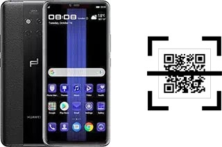 ¿Cómo leer códigos QR en un Huawei Mate 20 RS Porsche Design?