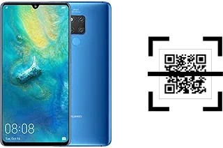 ¿Cómo leer códigos QR en un Huawei Mate 20 X?