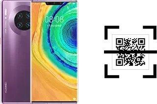 ¿Cómo leer códigos QR en un Huawei Mate 30 Pro?