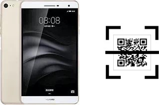 ¿Cómo leer códigos QR en un Huawei MediaPad M2 7.0?