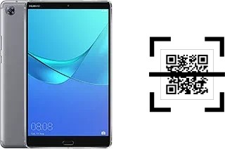 ¿Cómo leer códigos QR en un Huawei MediaPad M5 8?