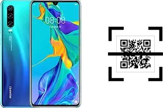 ¿Cómo leer códigos QR en un Huawei P30?