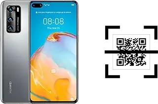 ¿Cómo leer códigos QR en un Huawei P40?