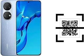 ¿Cómo leer códigos QR en un Huawei P50E?