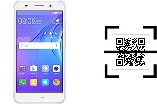 ¿Cómo leer códigos QR en un Huawei Y3 (2017)?