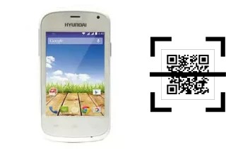 ¿Cómo leer códigos QR en un Hyundai D350?