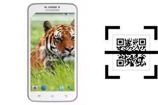 ¿Cómo leer códigos QR en un Hyundai Tiger V2?