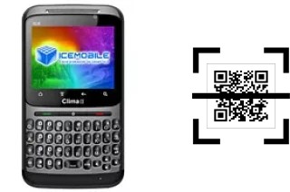 ¿Cómo leer códigos QR en un Icemobile Clima II?