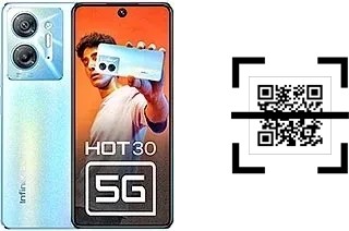 ¿Cómo leer códigos QR en un Infinix Hot 30 5G?