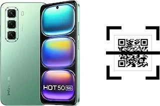 ¿Cómo leer códigos QR en un Infinix Hot 50?