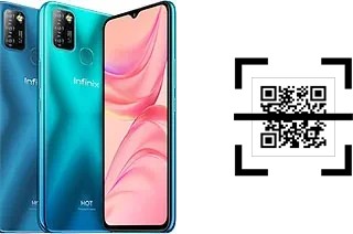 ¿Cómo leer códigos QR en un Infinix Hot 10 Lite?