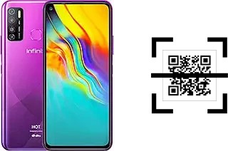 ¿Cómo leer códigos QR en un Infinix Hot 9 Pro?