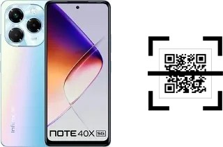 ¿Cómo leer códigos QR en un Infinix Note 40X 5G?