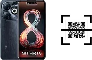 ¿Cómo leer códigos QR en un Infinix Smart 8 (India)?