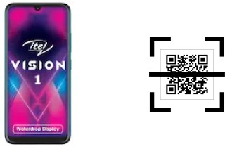 ¿Cómo leer códigos QR en un itel Vision 1?