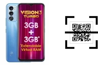 ¿Cómo leer códigos QR en un itel Vision 3 Turbo?