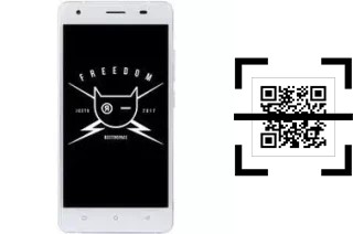 ¿Cómo leer códigos QR en un Just5 Freedom M303?