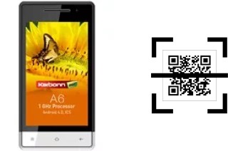 ¿Cómo leer códigos QR en un Karbonn A6?