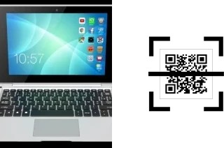 ¿Cómo leer códigos QR en un Klipad Notebook KL2108NBE?