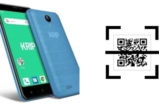 ¿Cómo leer códigos QR en un Krip K5d?