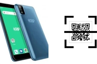 ¿Cómo leer códigos QR en un Krip K6b?