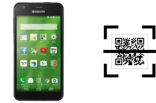 ¿Cómo leer códigos QR en un Kyocera Digno U?