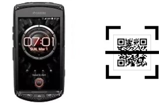 ¿Cómo leer códigos QR en un Kyocera Torque KC-S701?