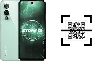 ¿Cómo leer códigos QR en un Lava Storm?