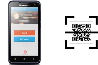 ¿Cómo leer códigos QR en un Lenovo A526?