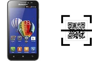 ¿Cómo leer códigos QR en un Lenovo A606?