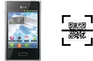 ¿Cómo leer códigos QR en un LG Optimus L3 E400?