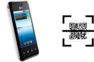 ¿Cómo leer códigos QR en un LG Optimus Chic E720?