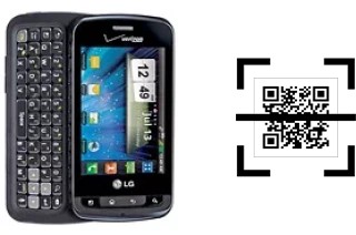 ¿Cómo leer códigos QR en un LG Enlighten VS700?